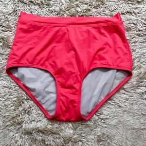 High waisted bikini bottoms